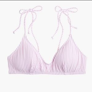 NWT J.Crew Seersucker Bikini Sz XL